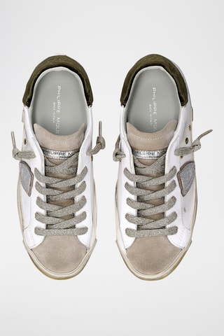 Baskets en cuir - Blanc