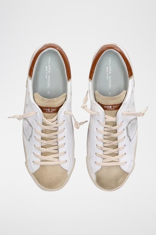 Baskets en cuir - Beige