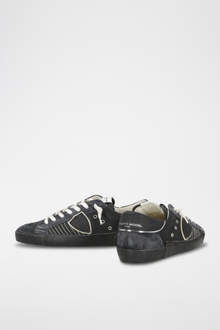 Baskets en cuir de chèvre - Noir