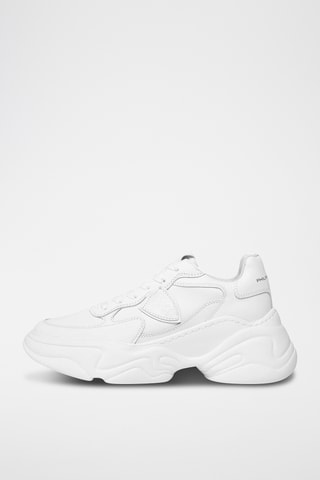 Baskets en cuir - Blanc