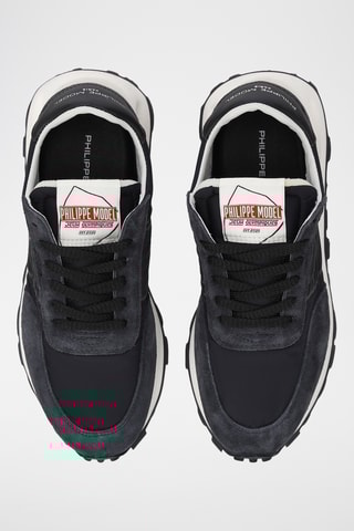 Baskets en cuir - Noir