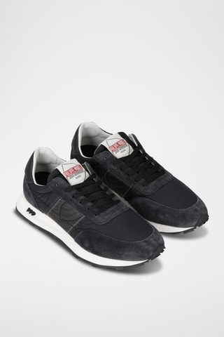 Baskets en cuir - Noir