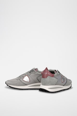 Baskets en cuir - Gris