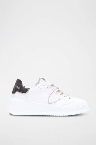 Baskets en cuir - Blanc