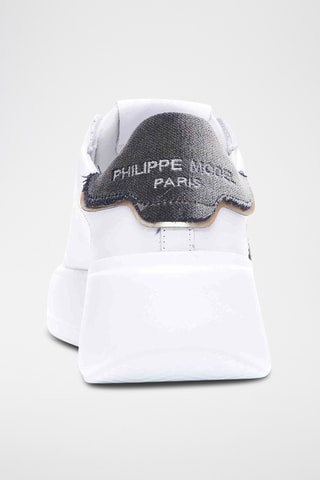 Baskets en cuir - Blanc