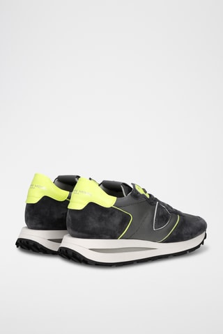Leren Sneakers - Grijs