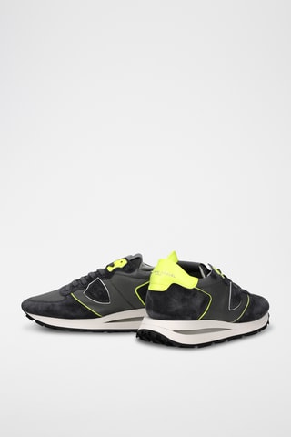 Leren Sneakers - Grijs