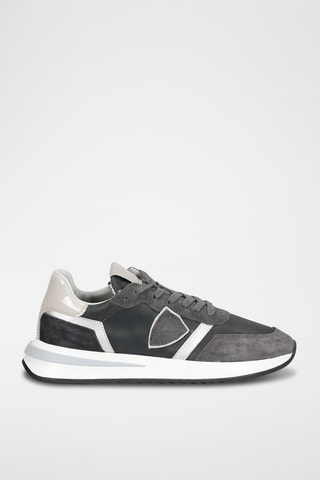 Baskets en cuir - Gris