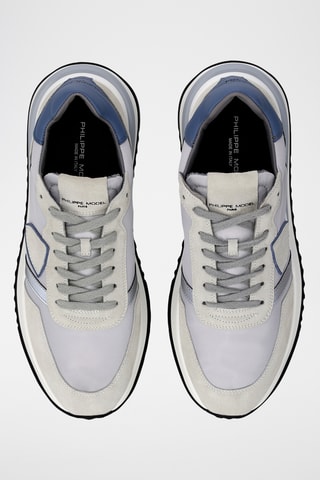 Baskets en cuir - Gris