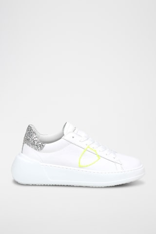 Baskets en cuir - Blanc