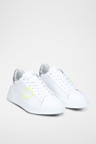 Baskets en cuir - Blanc