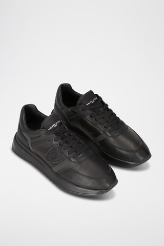 Baskets en cuir - Noir