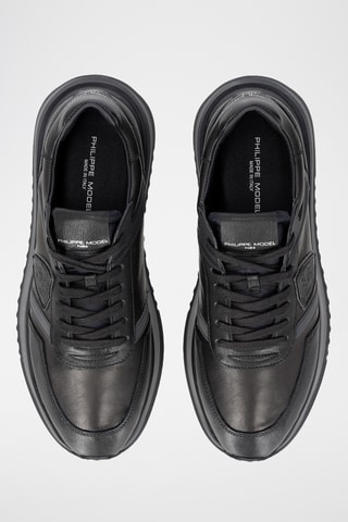 Baskets en cuir - Noir