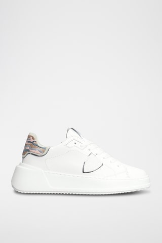 Baskets en cuir - Blanc