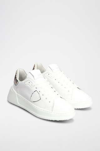 Baskets en cuir - Blanc