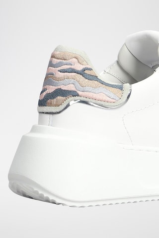 Baskets en cuir - Blanc