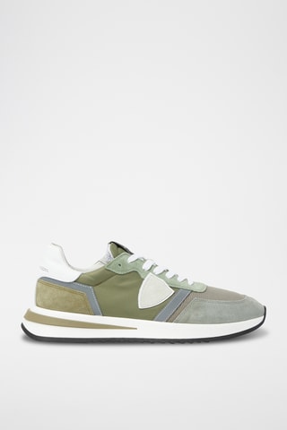 Baskets en cuir - Vert