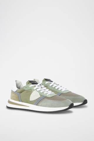 Baskets en cuir - Vert