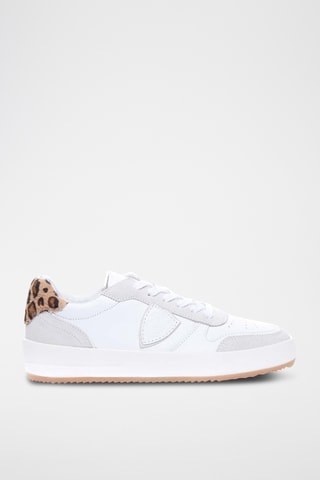 Baskets en cuir - Blanc