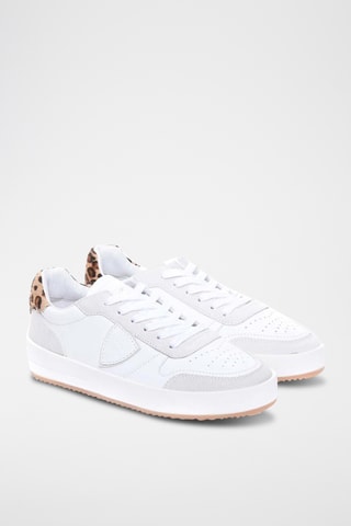 Baskets en cuir - Blanc