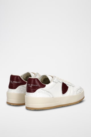 Baskets en cuir de chèvre - Blanc