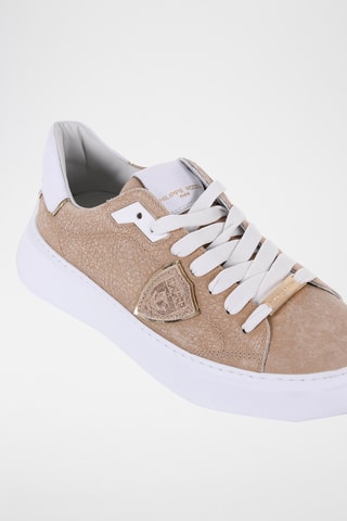 Baskets en cuir - Beige