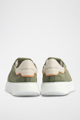 Baskets en cuir - Vert