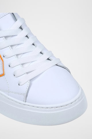 Baskets en cuir - Blanc