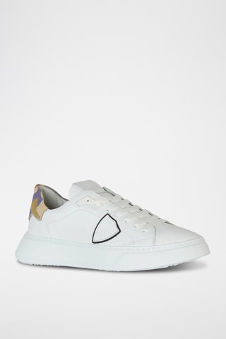 Baskets en cuir - Blanc