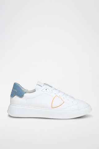 Baskets en cuir - Blanc