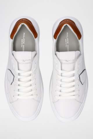 Baskets en cuir - Blanc