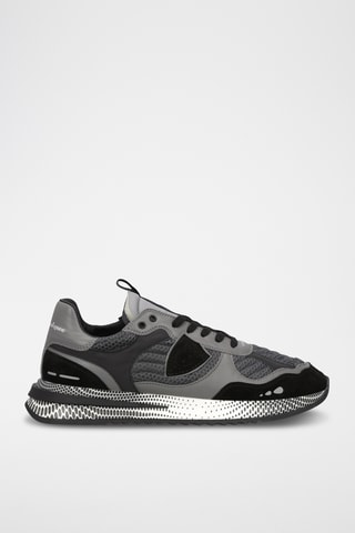 Baskets en cuir - Gris