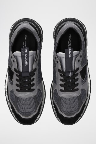 Baskets en cuir - Gris