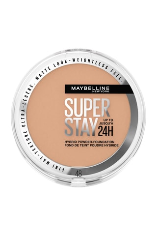 Base de maquillaje vegana polvos waterproof híbrida 24 h Superstay - N.° 48 - 9 g