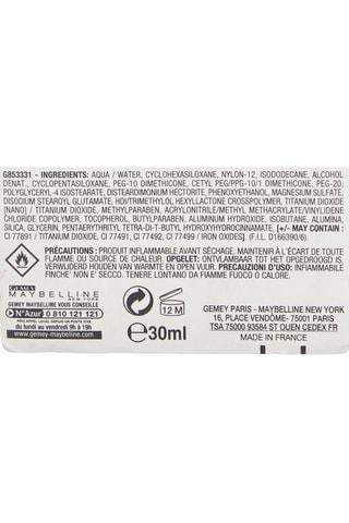 Base de maquillaje líquida Fit Me Matte Poreless - N.° 250 Beige Ensoleillé - 30 ml