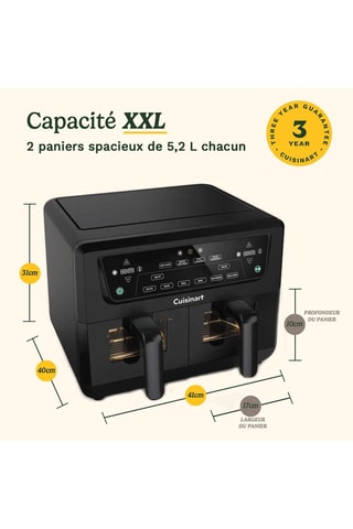 Airfryer XXL Dual-Zone - 10,4 l