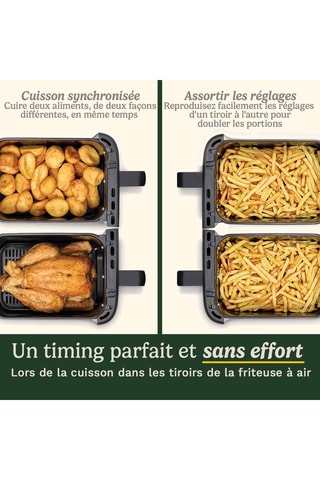 Airfryer & Oven Tri Zone - 2400 W - 13,6 l