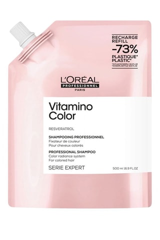 Navulling Shampoo Vitamino Color - Gekleurd Haar - 500 ml