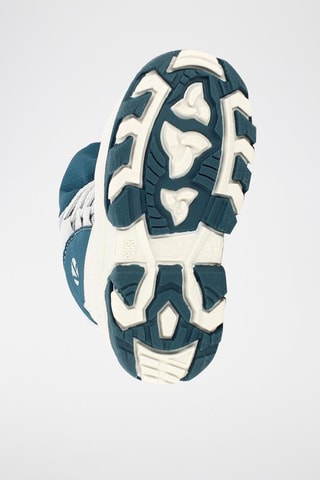 Snowboots Tyfen Ecru en Petrolblauw