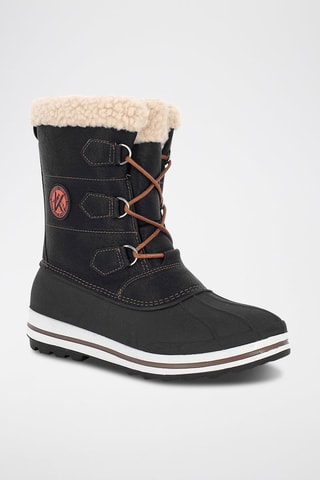 Gevoerde Snowboots Ethan - Zwart