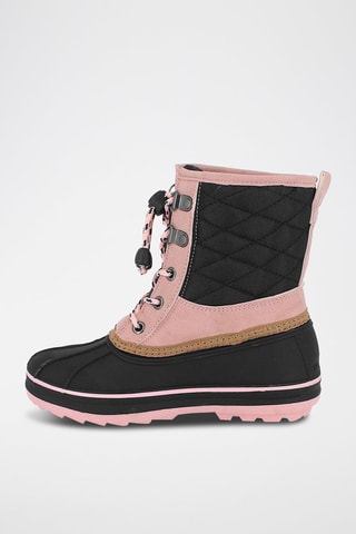 Snowboots Noor  Roze en Zwart
