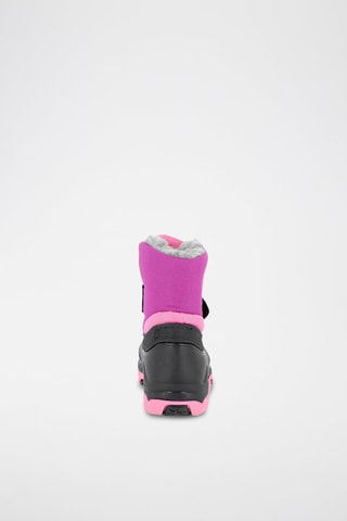 Gevoerde Snowboots Abby Paars en Zwart