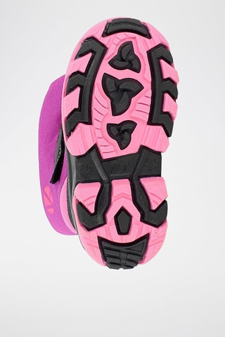 Gevoerde Snowboots Abby Paars en Zwart