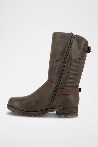 Enkellaarzen Maude  Bruin