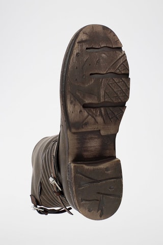 Enkellaarzen Maude  Bruin