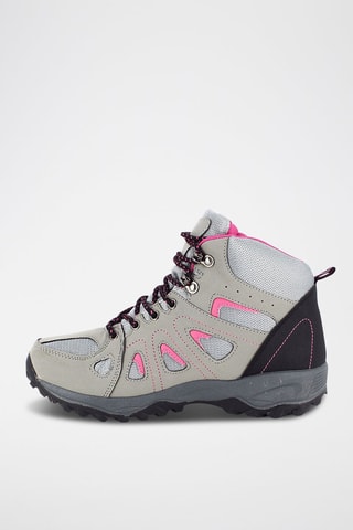 Trekkingschoenen Cervin Lichtgrijs en Fuchsia