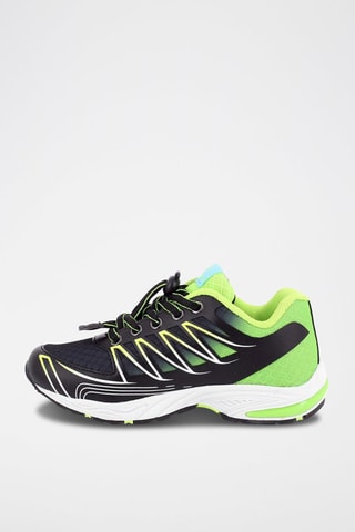 Wandelschoenen Lasio felgroen en zwart