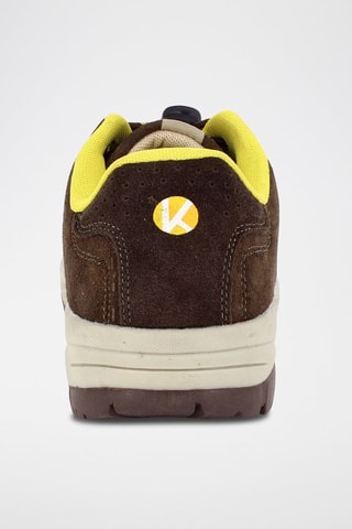 Nubuck Outdoorschoenen Queyra - Bruin en Geel