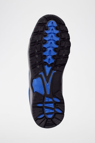 Nubuck Outdoorschoenen Queyra - Blauw en Grijs