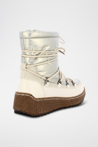 Enkellaarzen Vally - Glanzend Goudkleurig